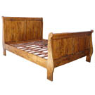 East Indies Sleigh Bed - EI034
